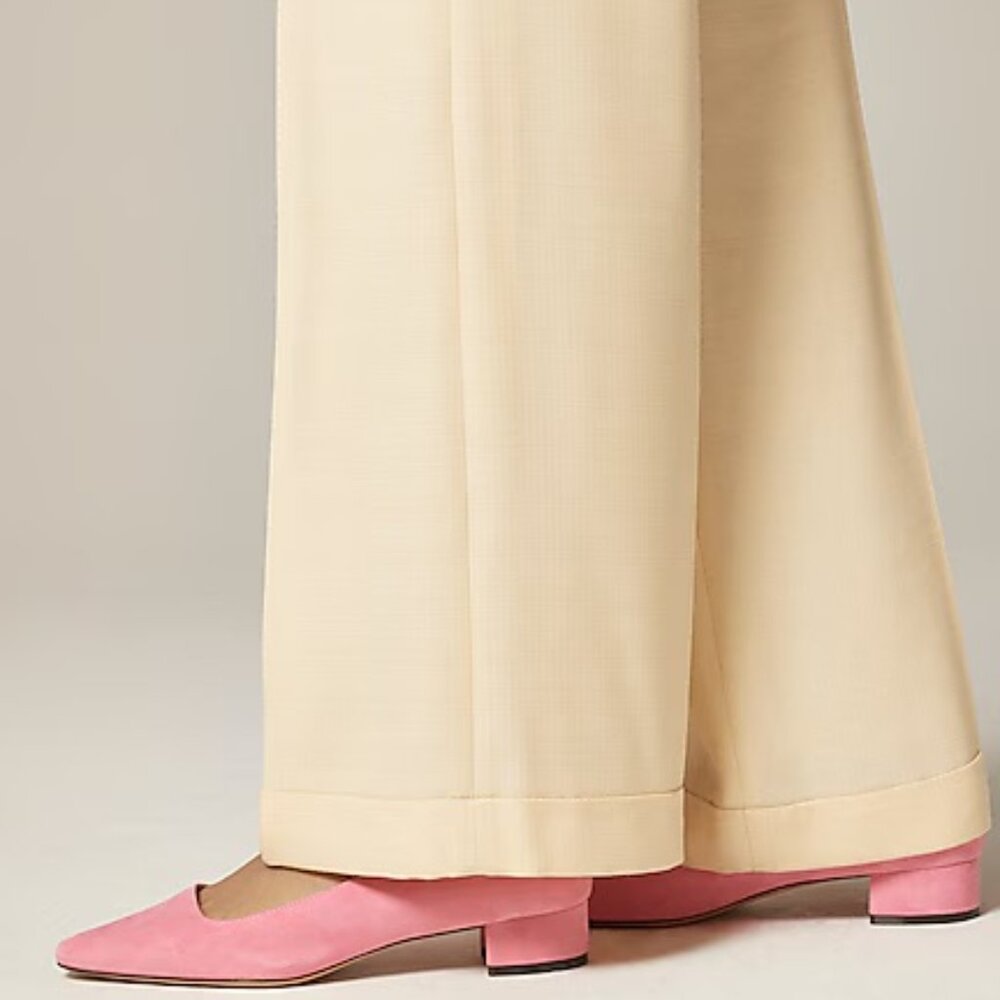 J Crew pointed toe pumps in suede - Picture 2 of 4
